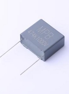 PB4055J 聚丙烯膜电容(CBB) 470nF ±10% 1kV 插件,P=27.5mm