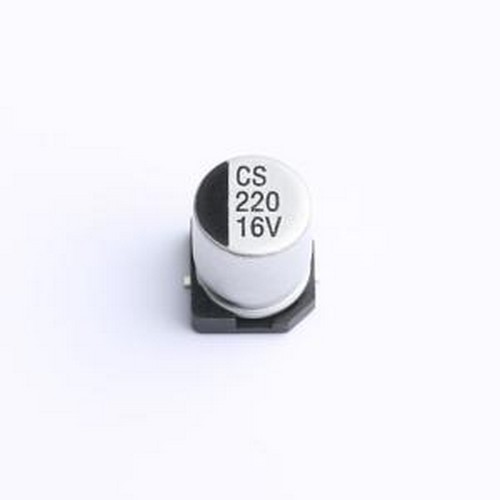 CS1C221M-CRE77 贴片型铝电解电容 220uF ±20% 16V SMD,D6.3xL7.