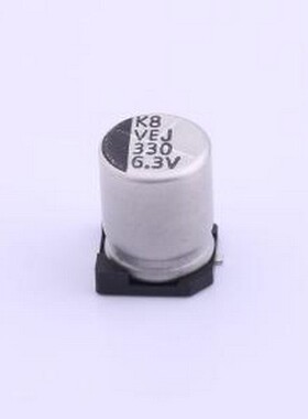 VEJ331M0JTR-0810 贴片型铝电解电容 330uF ±20% 6.3V SMD,D8xL1