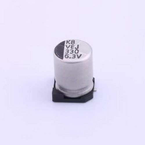 VEJ331M0JTR-0810 贴片型铝电解电容 330uF ±20% 6.3V SMD,D8xL1