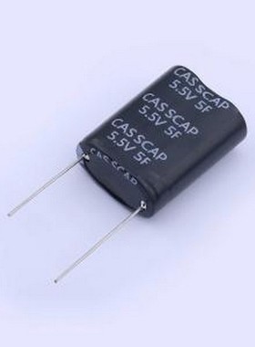 SMD05R5V0005DARZA0 超级电容器 5F -10%~+30% 5.5V 插件,P=15.5m