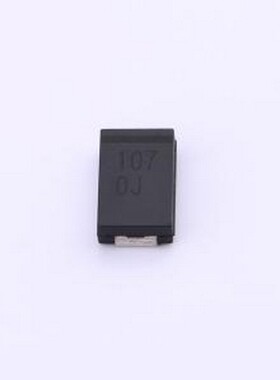 ECASD40J107M015K00 固态电容 100uF ±20% 6.3V SMD,4.3x7.3mm
