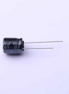 EEUTP1V101 直插铝电解电容 100uF ±20% 35V 插件,D10xL12.5mm