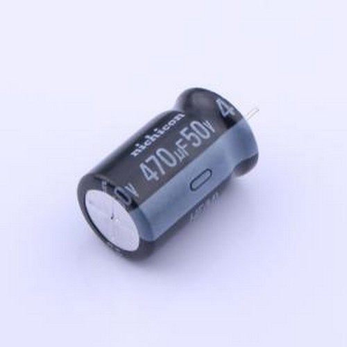 UHE1H471MHD6CV 直插铝电解电容 470uF ±20% 插件,D12.5xL20mm