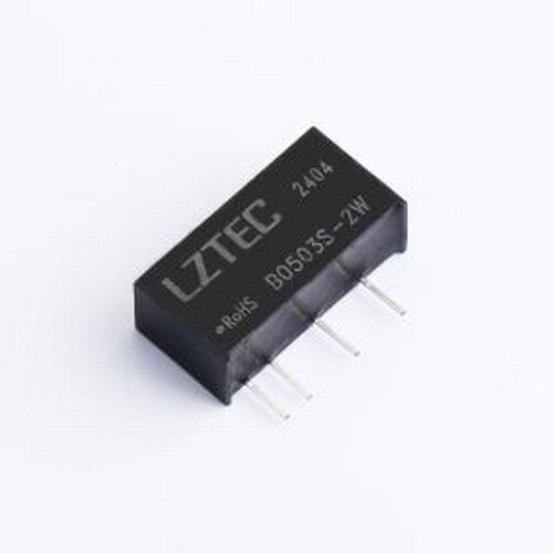 B0503S-2W 电源模块 B0503S-2W SIP,19.6x7mm