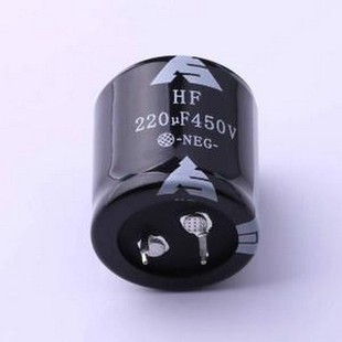 HFE221M30030FVA 牛角型电解电容 220uF ±20% 450V 插件,D30xL30