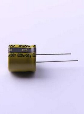 LKMI1601H821MF 直插铝电解电容 820uF ±20% 50V 插件,D16xL16mm