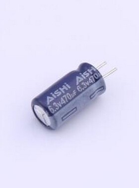 ERZ0JM471E12C36T 直插铝电解电容 470uF ±20% 6.3V 插件,D6.3xL