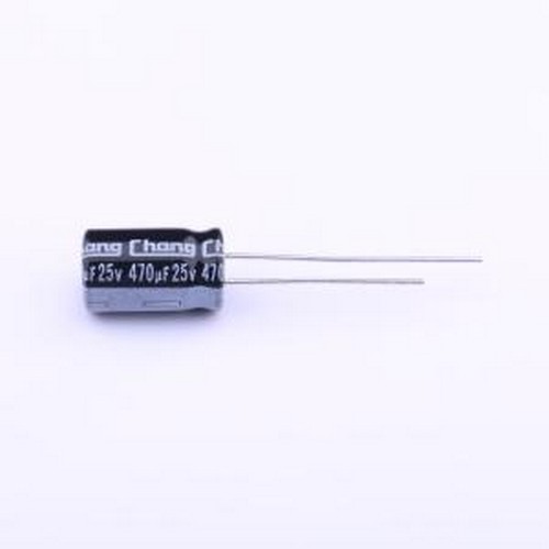 LF1E471MF140A00CV0 直插铝电解电容 470uF ±20% 25V 插件,D8xL1