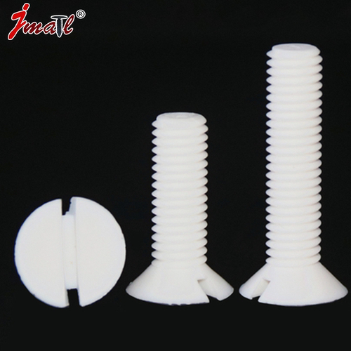 一字耐酸碱塑胶螺钉沉头