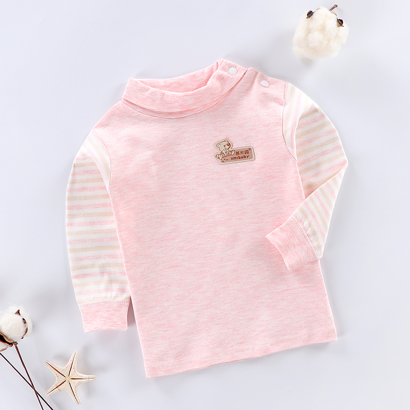 纯棉儿童中高领打底内衣