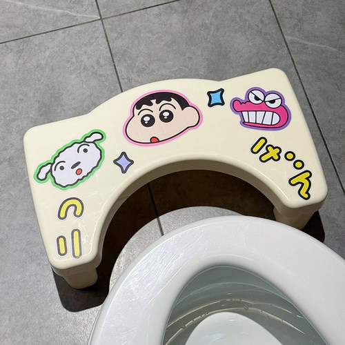 卡通可爱马桶凳加厚防滑蹲坑神器