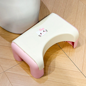 家用马桶脚凳蹲坑神器脚踏凳加厚儿童凳子垫脚凳厕所脚踩凳搁脚凳