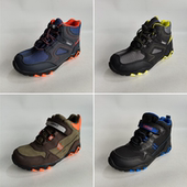 特价 外贸原单尾货童鞋 防滑耐磨断码 休闲徒步鞋 清仓 中帮户外登山鞋