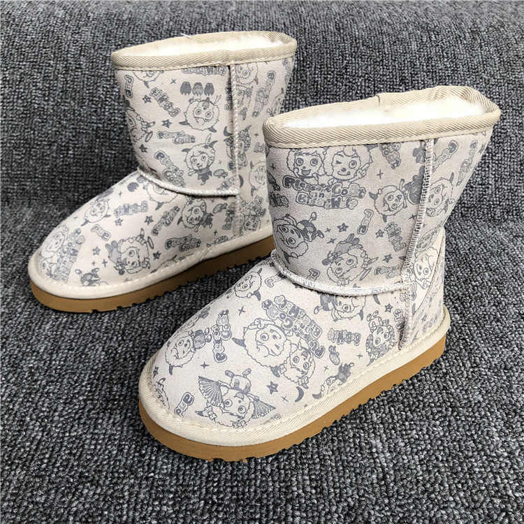 韩版冬季雪地轻便套脚靴子棉鞋