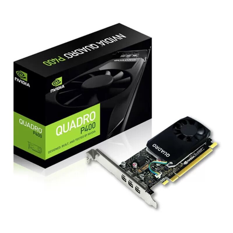 全新原包 NVIDIA Quadro P400 2GB专业显卡多屏平面制图设计工包图片