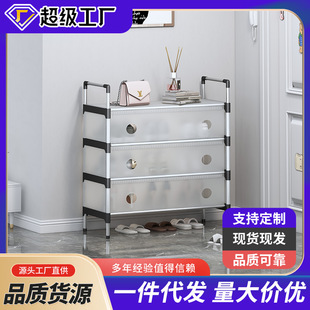 组合金属简易鞋 架子置物架 架家用门口防尘收纳鞋 柜宿舍经济型鞋