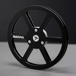 七寸开盘机空盘架铝制空盘磁带盘适用于南瓜Nagra等