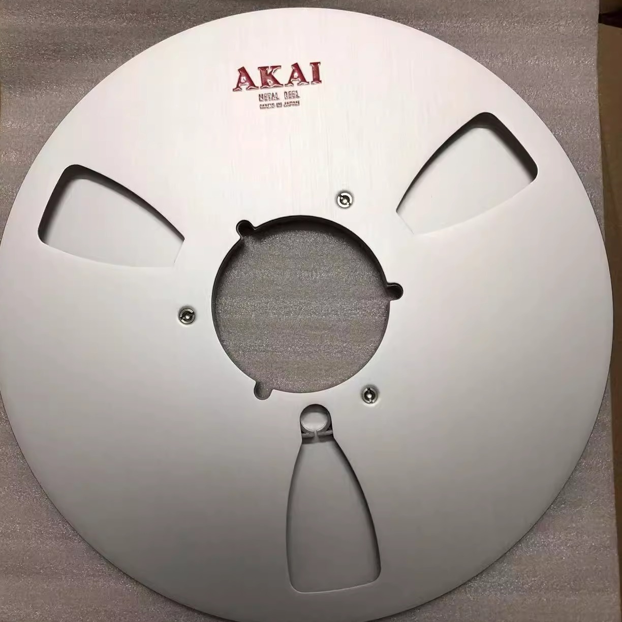 十寸开盘机雅佳空盘架磁带空架四分之一空盘磁带盘铝合金盘架