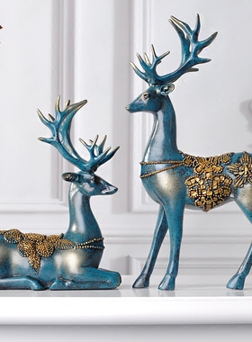 结婚礼物新婚礼品家居装饰品摆件欧式客厅酒柜电视柜工艺礼品摆饰