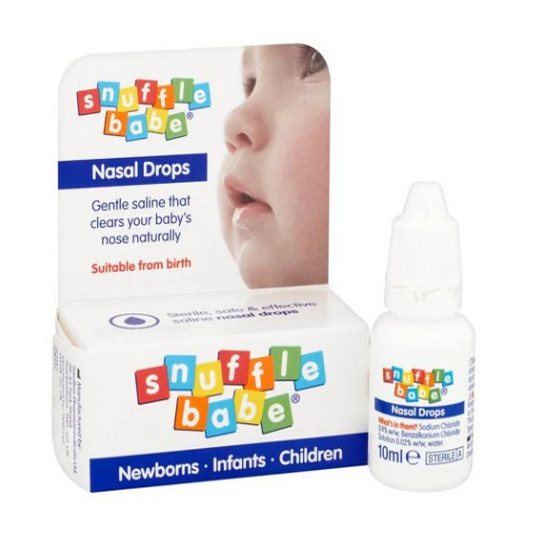 英国代购Snuffle Babe 婴童鼻腔护理液10ml