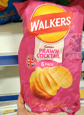 英国Walkers多口味薯片