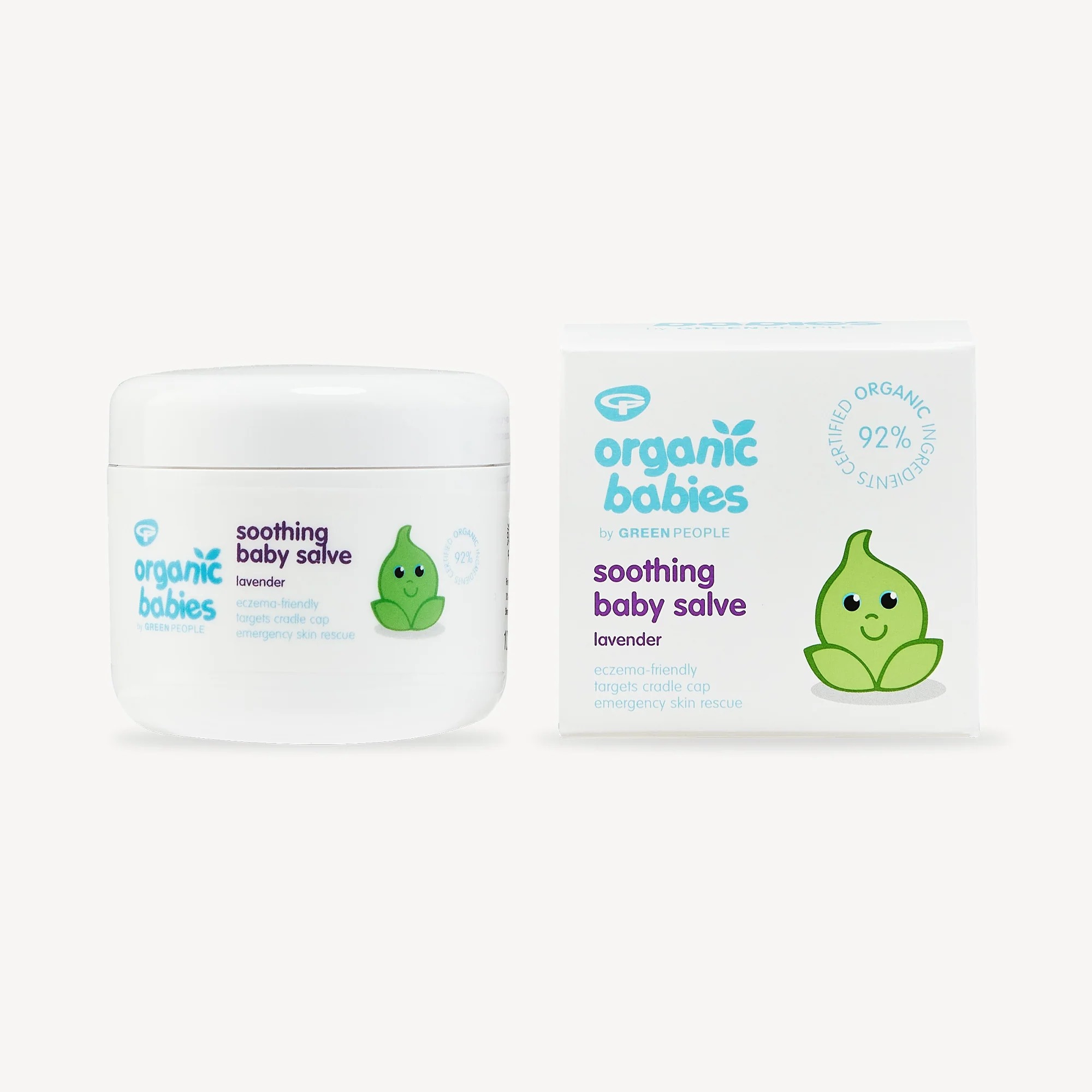 英国代购Green People Organic Babies有机婴儿舒缓修护膏100ml