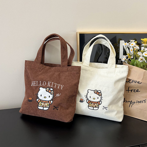 灯芯绒小包包妈咪包外出