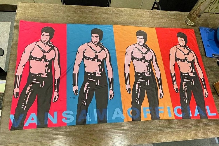 vandarkholme同款ddf哲学浴巾信仰沙滩巾速干vansamaofficial出品