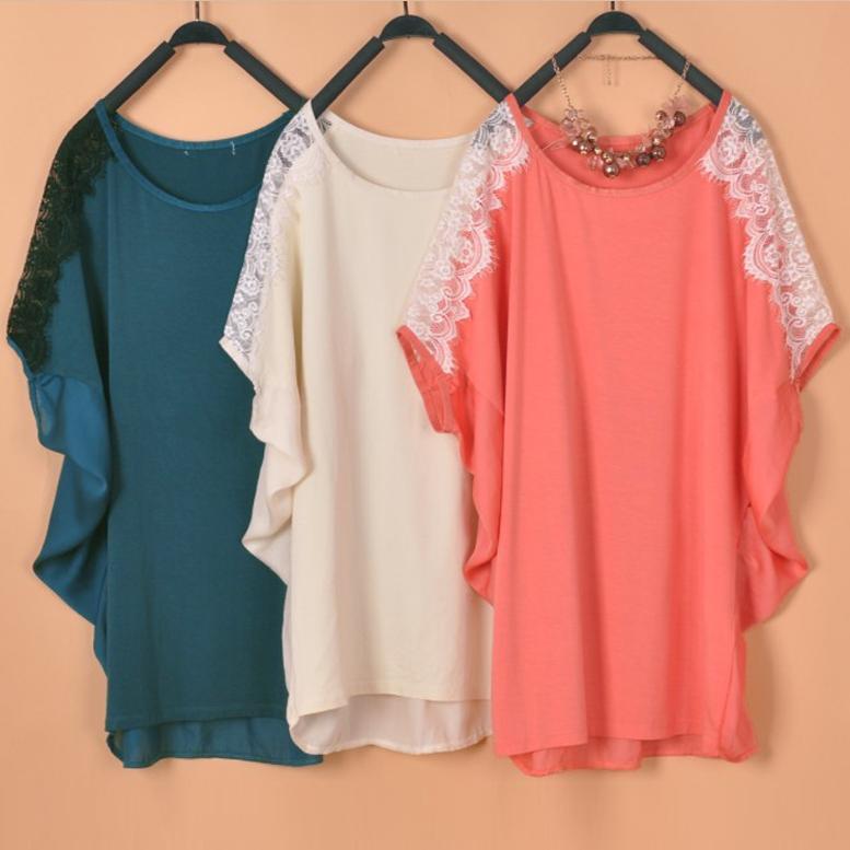 夏季加大码女装胖mm短袖T恤