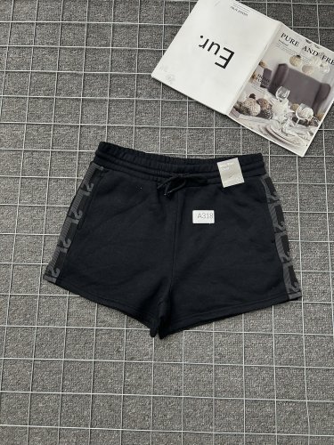 A318外贸原单女士拉绒休闲短裤女