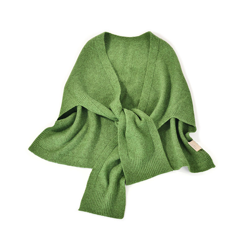 秋冬新定制款牦牛绒百搭保暖旅拍多用披肩围巾