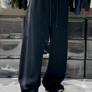 2025春季新款运动裤弯刀裤 男生卫裤 网图（需谨慎）Z810-P65，男装休闲裤，星座1104（原A460）