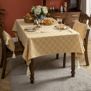 New dining table tablecloth, household coffee table table m