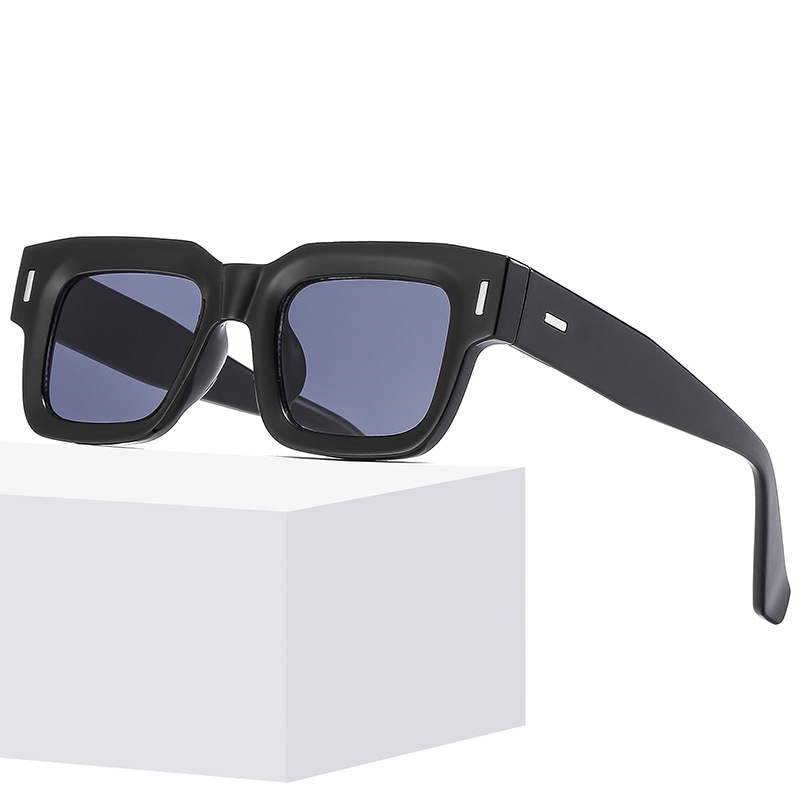 thumbnail for Fashionable box sunglasses, rivet glasses, and hot multi-co