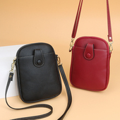 竖款 手机包女斜挎包新款 时尚 单肩百搭韩系迷你洋气小包包女小挎包