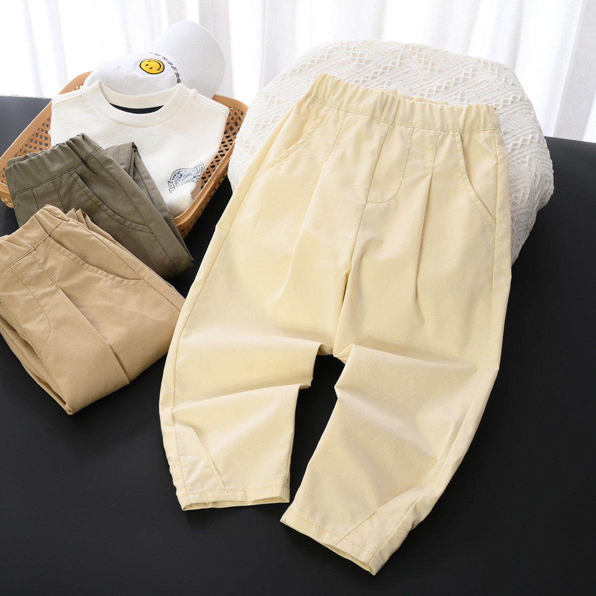 特 儿童星空棉长裤 男童女童舒适哈伦裤 宽松裤子 春款,童装/婴儿装/亲子装,裤子,淘宝优惠券,粉丝福利购,淘宝优惠卷