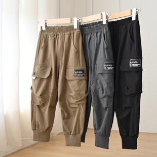 86264 儿童运动长裤 男女童工装裤 170码 中大童 春秋款童装