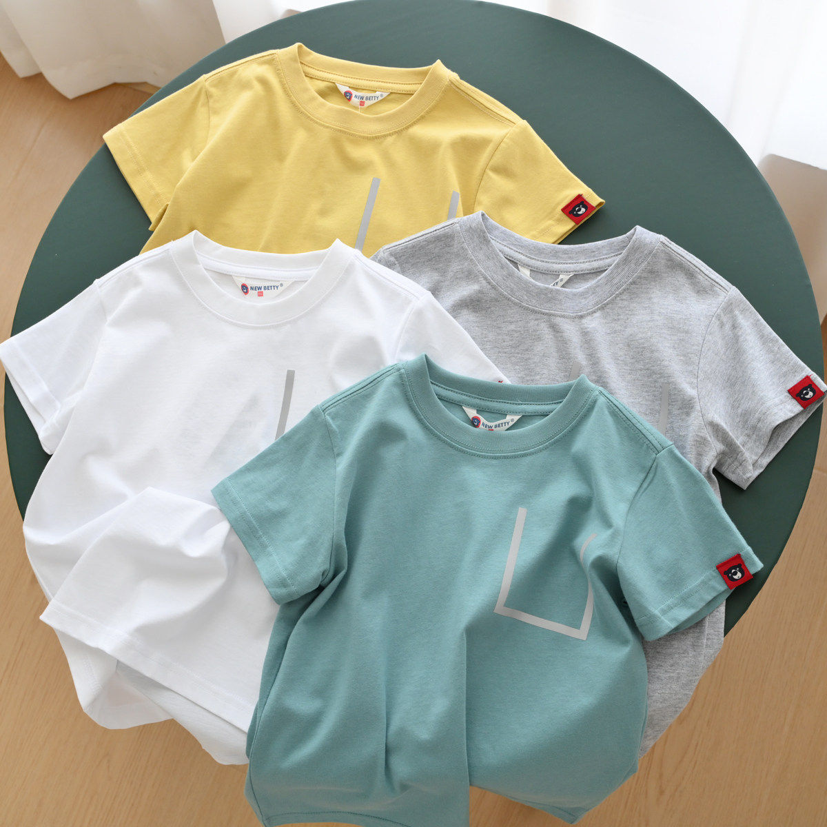 特 A类 儿童纯棉薄款短袖 男童女童纯色T恤 休闲上衣 中大童夏款,童装/婴儿装/亲子装,T恤,淘宝优惠券,粉丝福利购,淘宝优惠卷