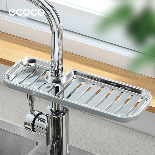 水龙头置物架不锈钢洗碗池抹布
