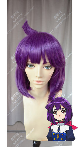 Concrete Revolutio 超人幻想星野辉子bobo头刘海翻翘cosplay假发