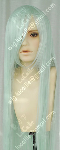 初音花束Fate恩奇都高温丝水绿色万用假发cos女长直发cosplay少女