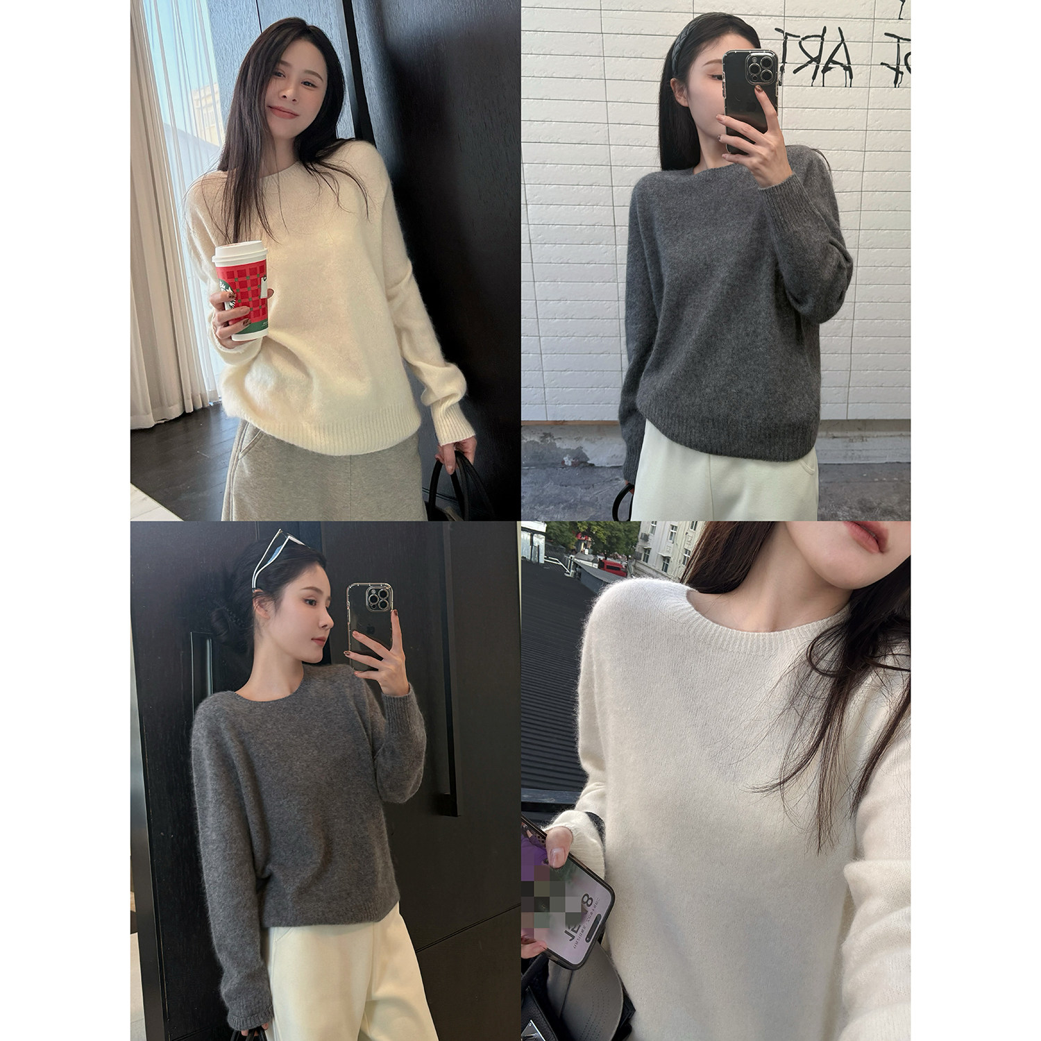 “柔雾绒感”拉绒打底 宽松版型AFM定制打底衫女内搭上衣毛衣内搭,女装/女士精品,毛衣,淘宝优惠券,粉丝福利购,淘宝优惠卷