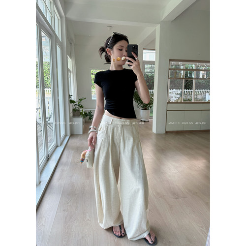 返场每年都要穿的口碑款亚麻裤