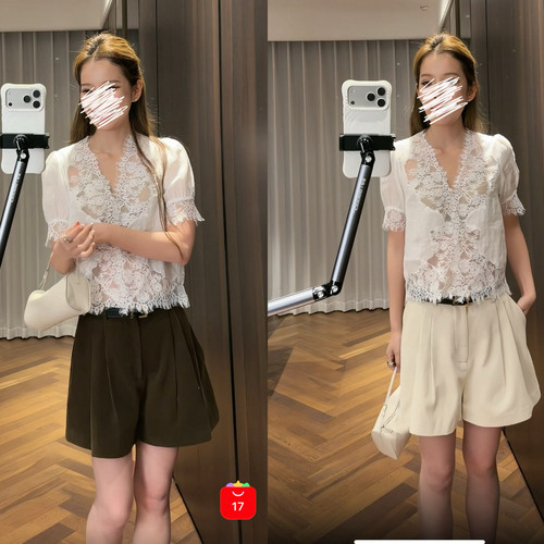 2色灯芯绒短裤AFM定制