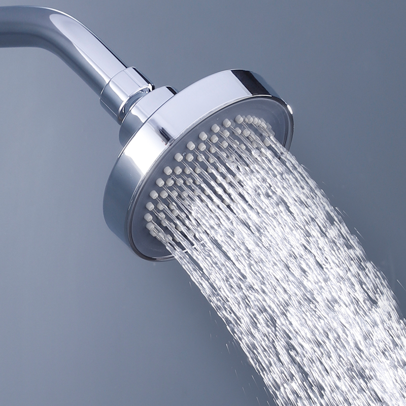 KES 小顶喷淋浴喷头浴室淋雨花洒头莲蓬头单头澡堂圆形花洒顶喷头