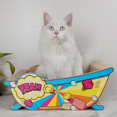 益蔻高端猫抓板猫窝一体多猫家庭