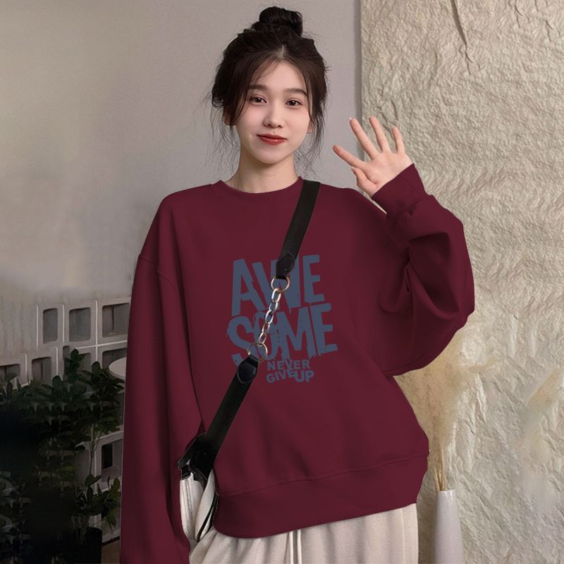 一线大牌即墨纯棉卫衣女秋冬新款高级感时尚韩版爆款上衣学生外套