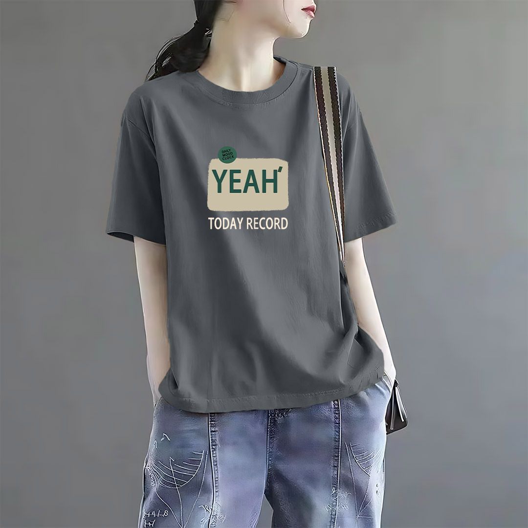 小众设计感字母爆款纯棉短袖t恤