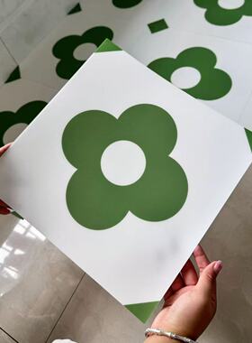 瓷砖改造神器~不怕水~卫生间浴室厕所地板贴防水地面地贴翻新遮丑